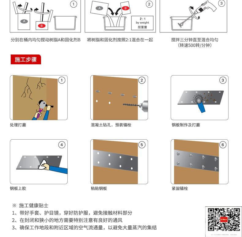 包钢青神粘钢加固施工过程